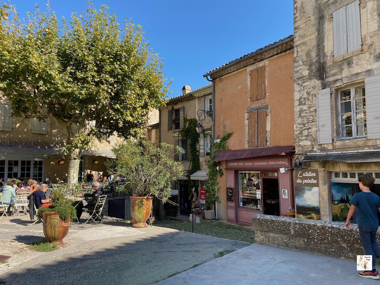Pueblo de Roussillon de Provenza