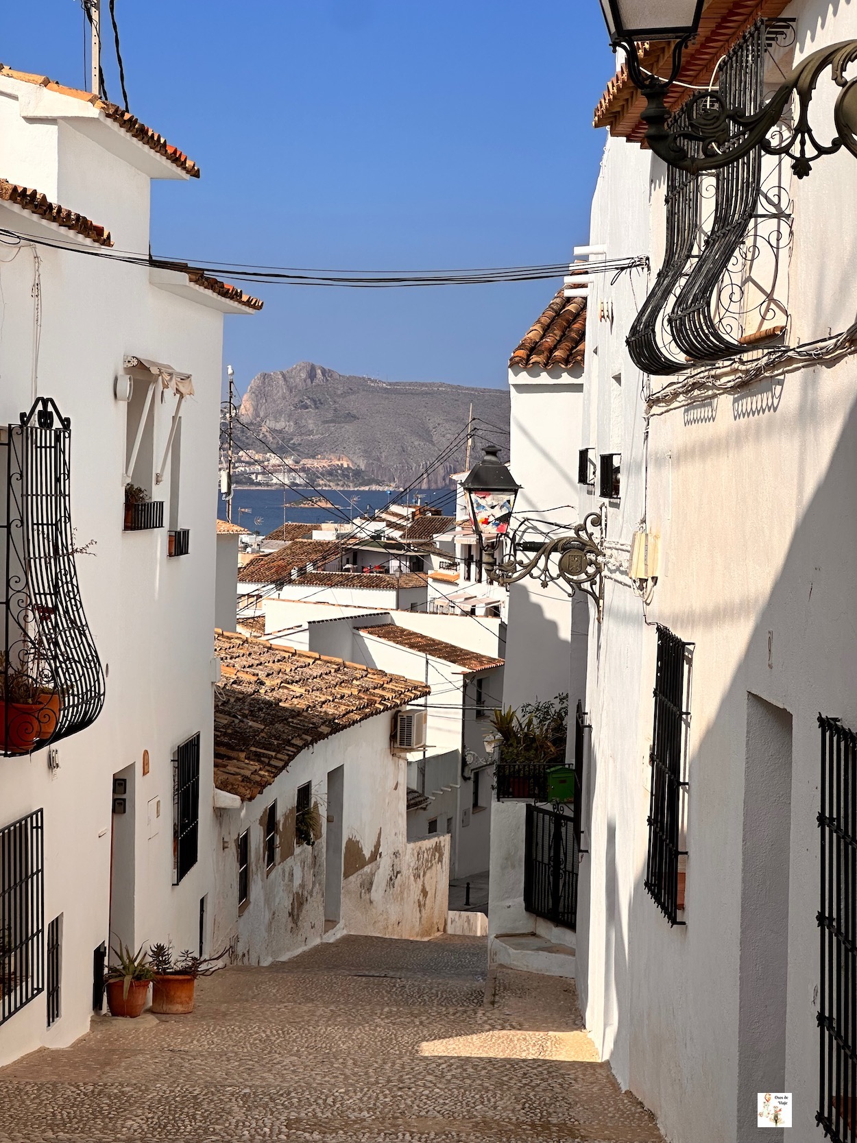 Calles casco antiguo Altea